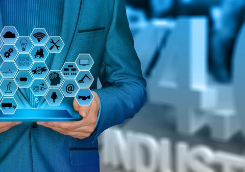 Business consultant shows his array of expertise offering to help business owners