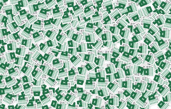 Lots of Excel sheets.