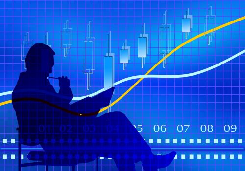 A business man figuring out how to secure a stock loan.